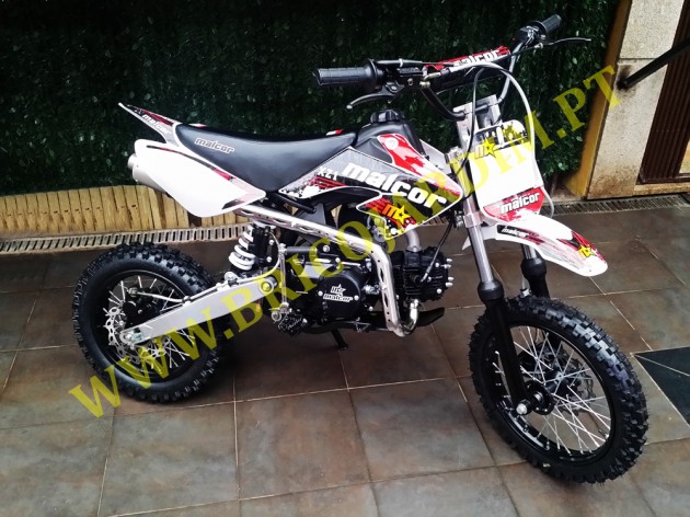 Pit Bike MALCOR Tipo CRF50 - Motor 125cc - 4 Tempos