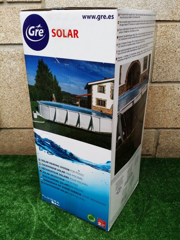 Aquecedor Painel Solar para Piscinas - AR2069 - Aquece água até 6º graus