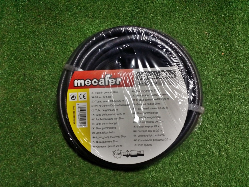 Mangueira para Compressor 20 Mts - 6mm - Borracha