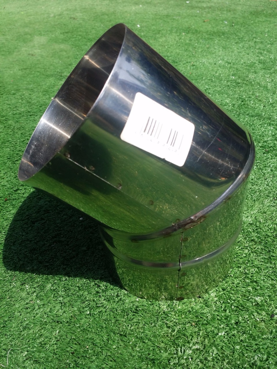 Curva 45º Inox - D.110mm - 0,5mm