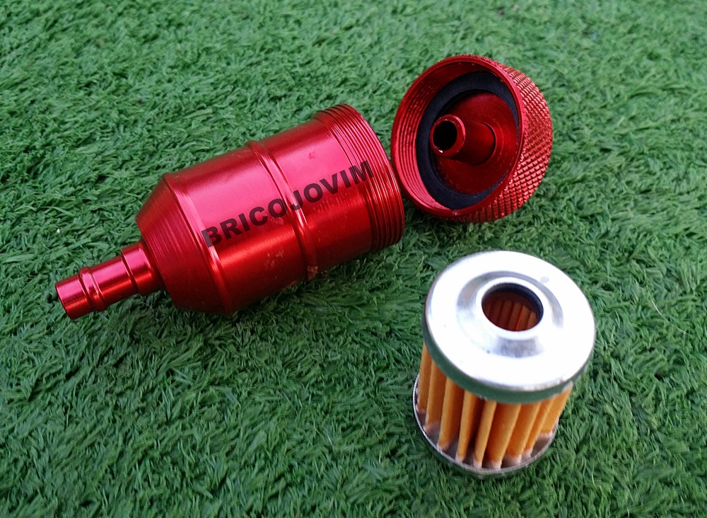 Filtro da Gasolina para Mini Motas / Pit Bikes - Alumínio - Competição