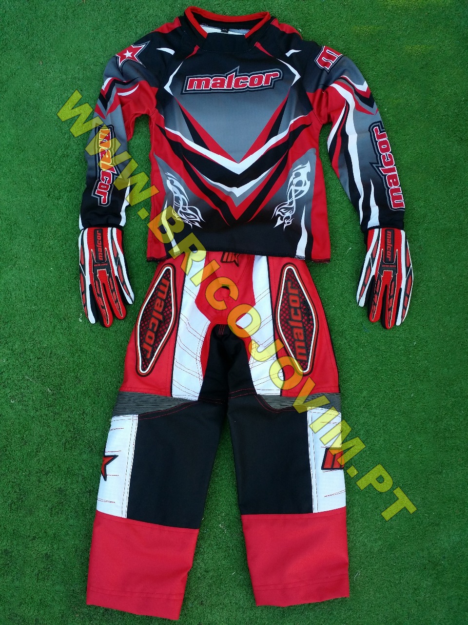 Equipamento para Crianças - Calças + Camisola + Luvas - Malcor