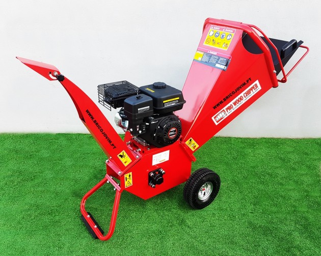 Biotriturador Gasolina - Motor Loncin 6.5 CV - Tritura Até 10cm Diâmetro