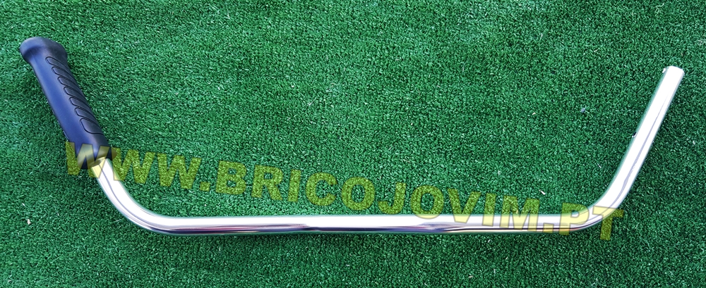 Guiador Alumínio 19mm com Punho Borracha para Roçadoras