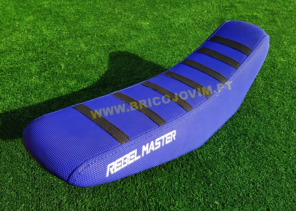 Banco Personalizado Anti Derrapante para Pit Bikes CRF110 - Cor Azul - Rebel Master