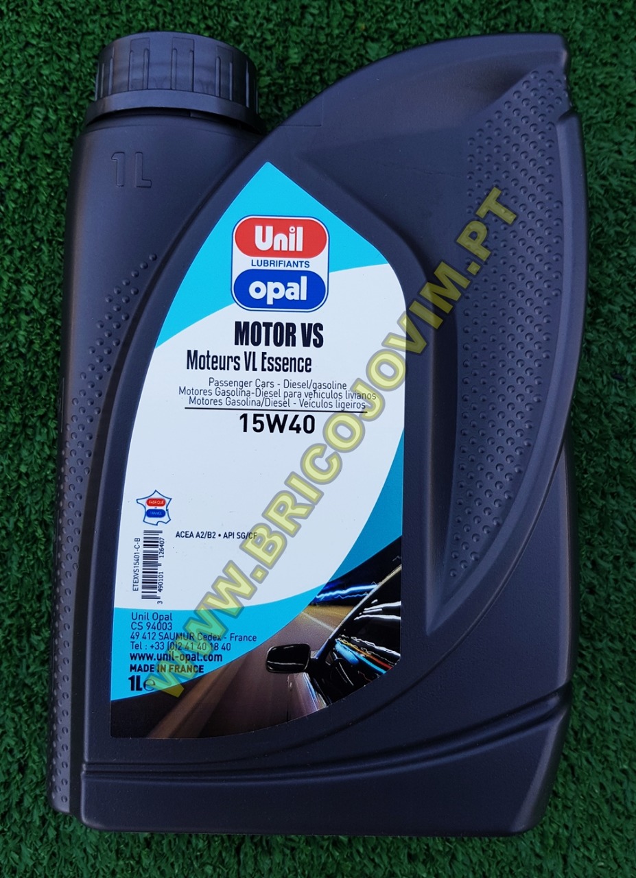 Óleo Motor 15W40 - 4T - Gasolina/Diesel - 1 Litro