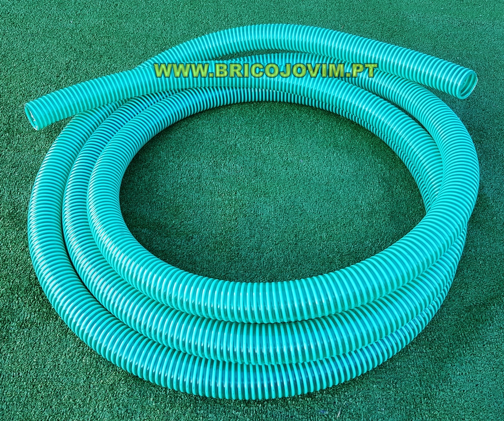 Tubo de Pesca Rígido Canelado PVC - 2 Polegadas (50mm) - Vendido a metro