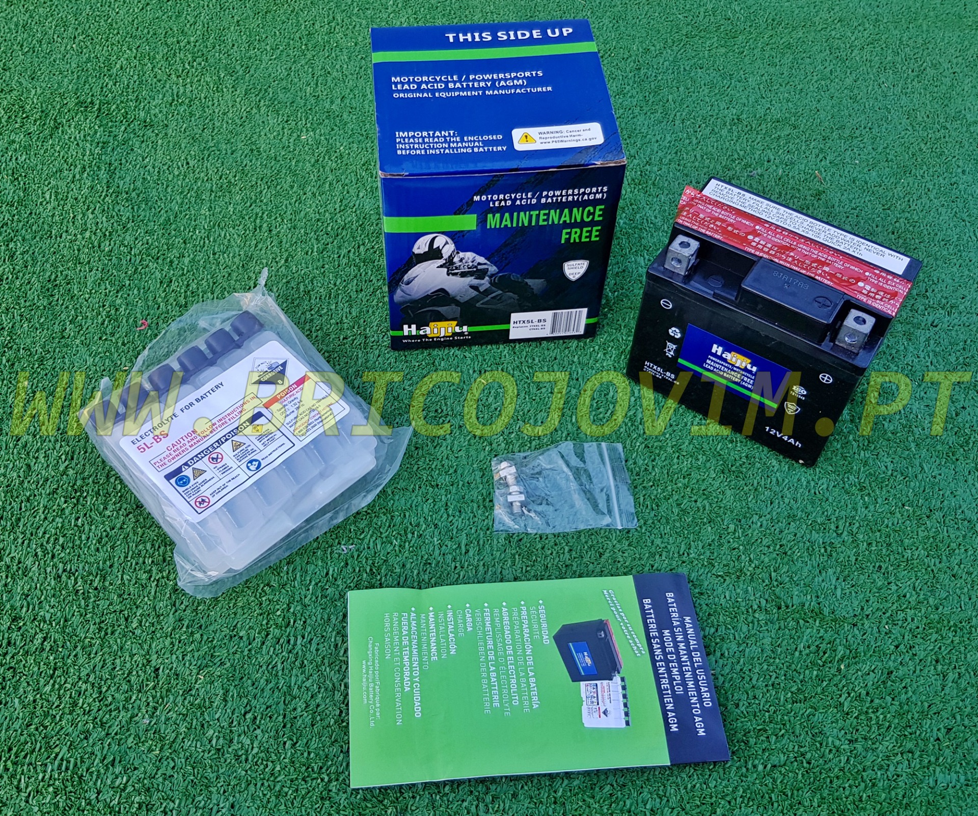 Bateria 12volts / 4 Ah - Haijiu