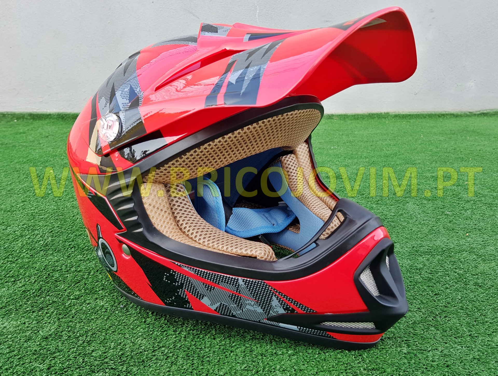 Capacete Cross para Criança - L - Malcor