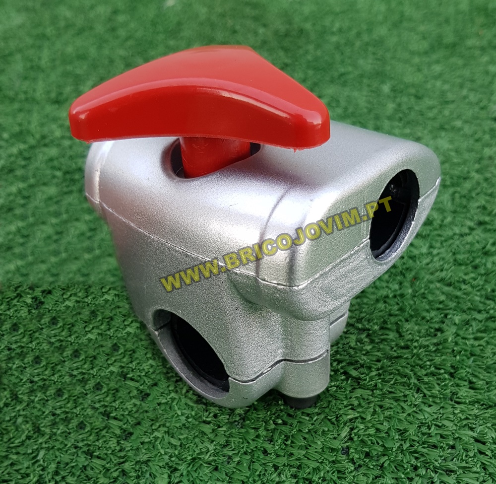 Abraçadeira para Guiador Roçadora Aperto Rápido 28mm / 22mm