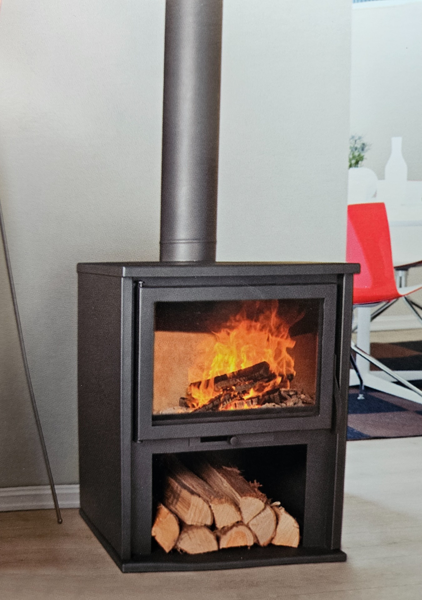 Salamandra a Lenha 14kw Com ou Sem Ventilação - Fabrico Nacional