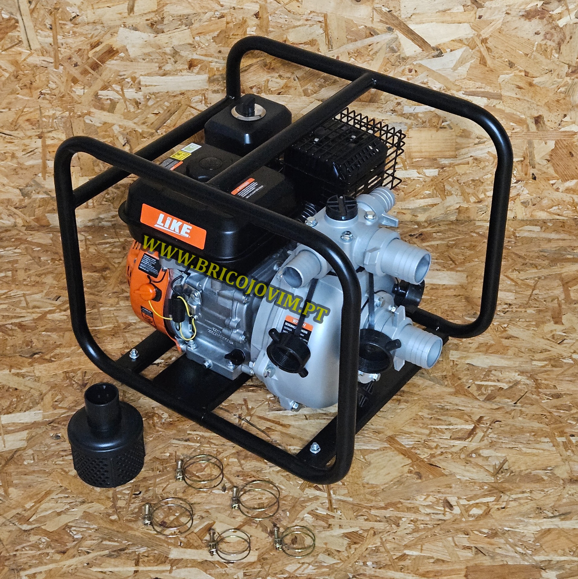 Motobomba Alta Pressão 5 Kg - Motor 7cv 212cc - 55 Metros Impulsão - 32.000 L/H