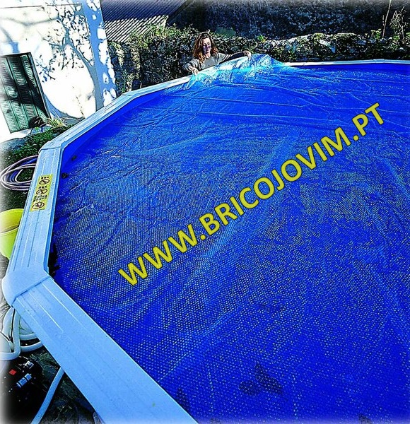 Cobertura de Verão Isotérmica Piscina Gre OVAL 7.30mt x 3.75mt