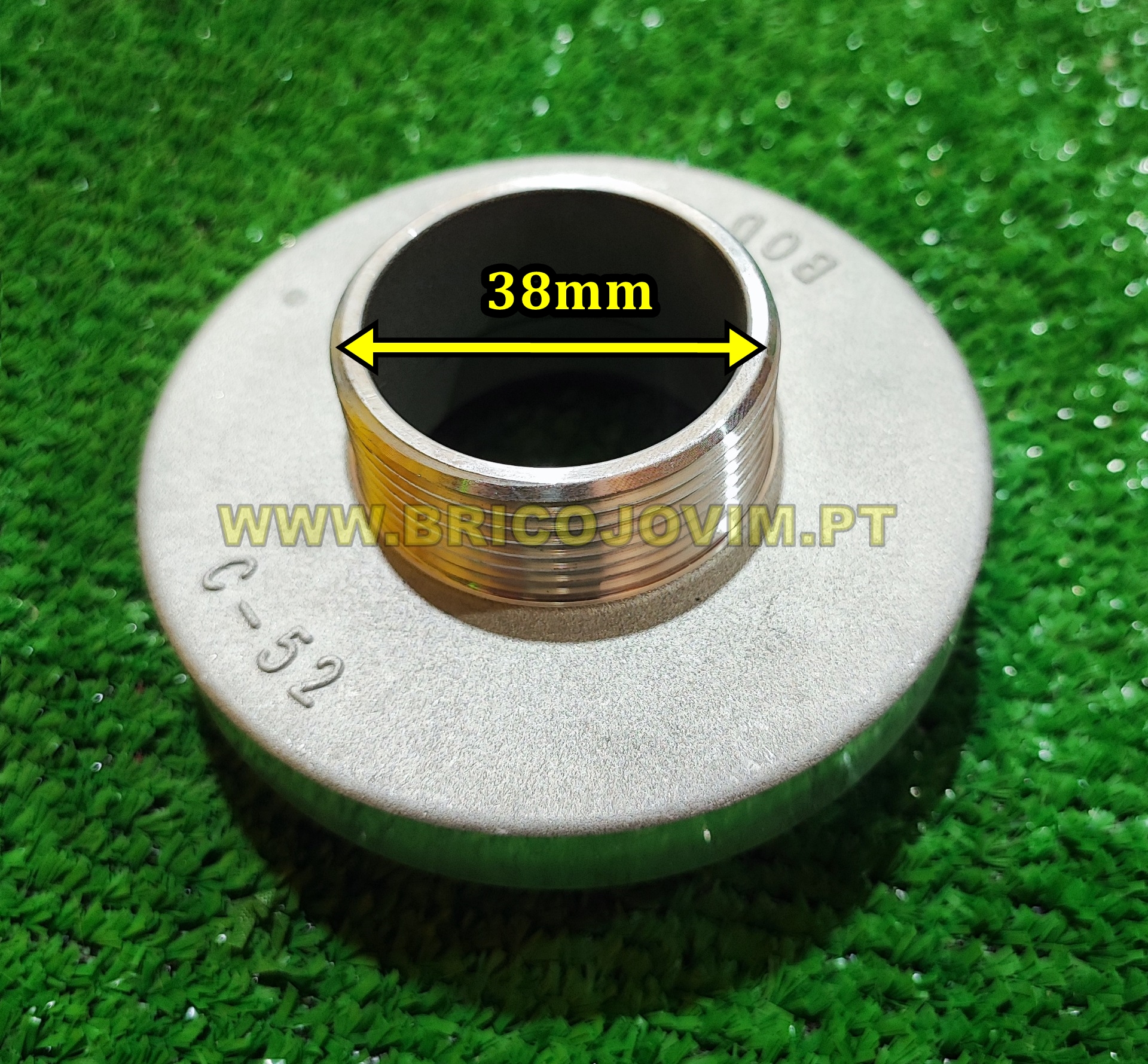Adaptador STORZ (C52) - 38mm Macho - 1.5" Polegadas