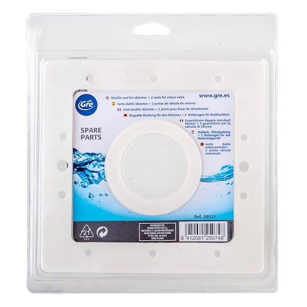 Kit de Juntas Filtro / Skimmer - GRE AR521