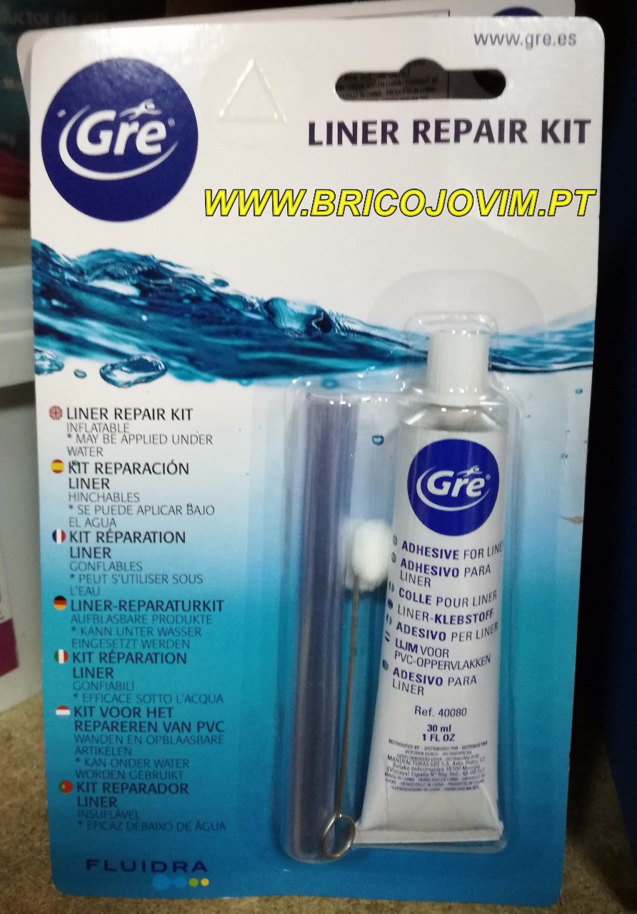 Kit Reparador Liner - Eficaz debaixo de água - GRE 40080