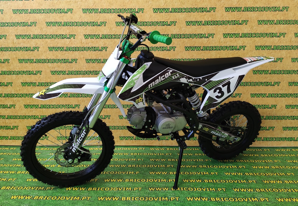 Pit Bike MALCOR Grande - Motor 125cc - Suspensão Invertida - Jantes 17/14