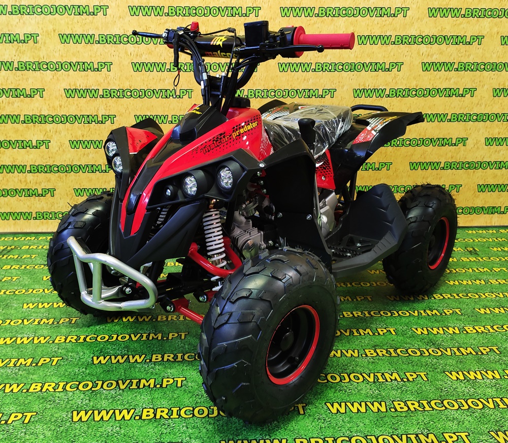 Moto 4 MALCOR - Motor 110cc- Marcha Atrás - Jantes 6"