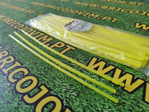 Pack 50 Fios Nylon- Quadrado 4mm / 300mm - Romateck
