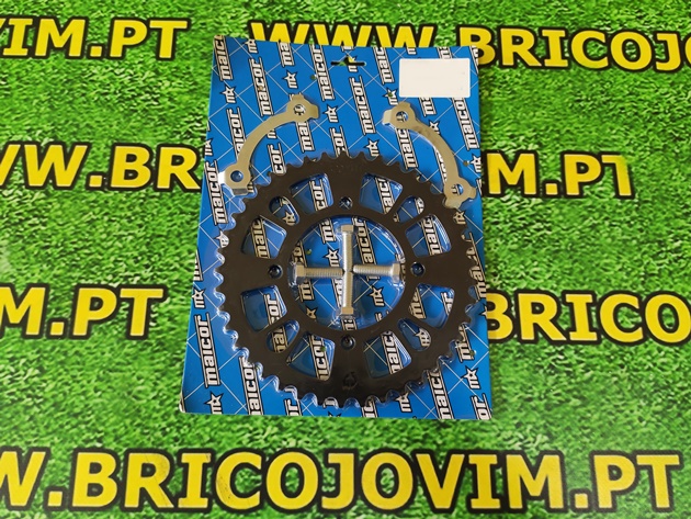 Cremalheira 420 x 41 Dentes com parafusos - Pit Bike