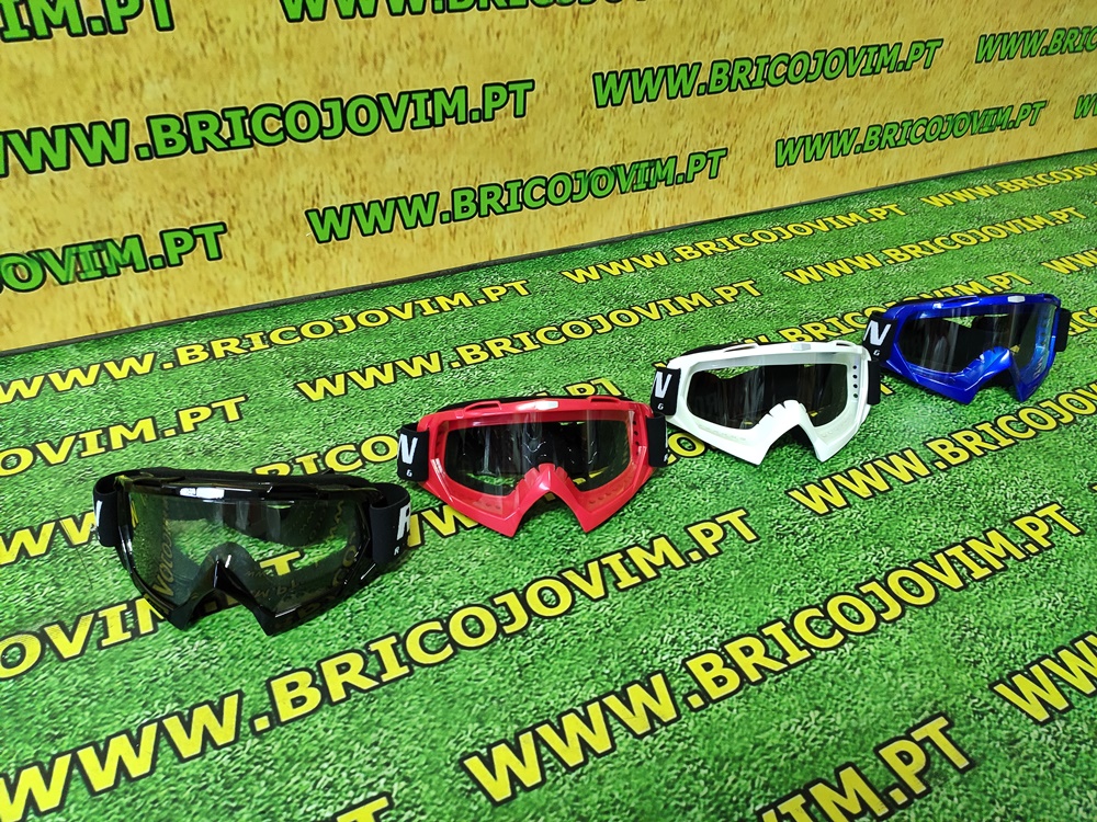 Oculos Motocross - Proteção - Para Capacetes Criança / Adulto