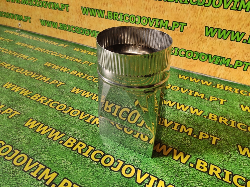 Conversor de Tubo Retangular para Redondo - INOX