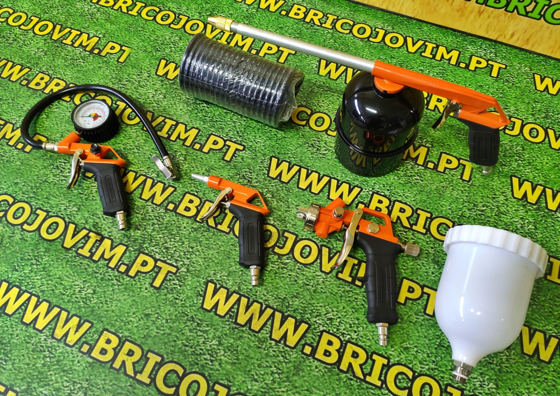 Kit 5 Peças Pintura P/ Compressor - Black Decker