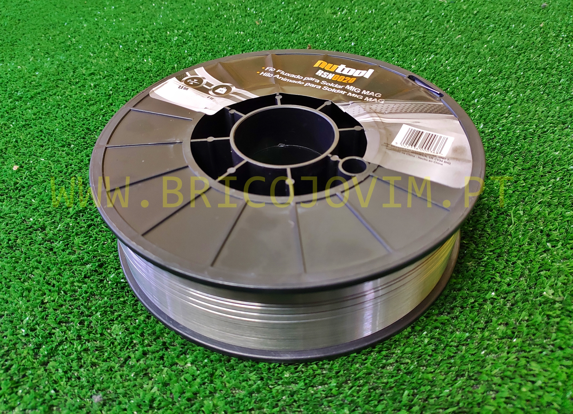 Bobine de Fio Fluxado para Aparelho Soldar Sem Gás - 5 Kg - 0.8mm