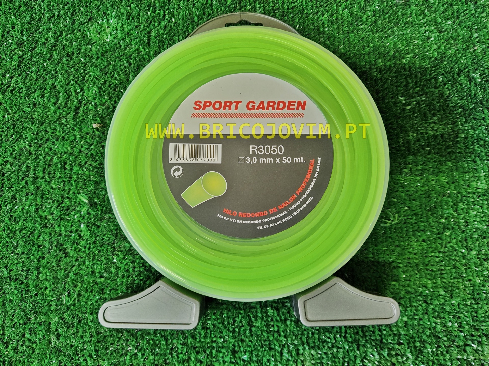 Bobine Fio Nylon Redondo - 50mt - 3 mm - Profissional