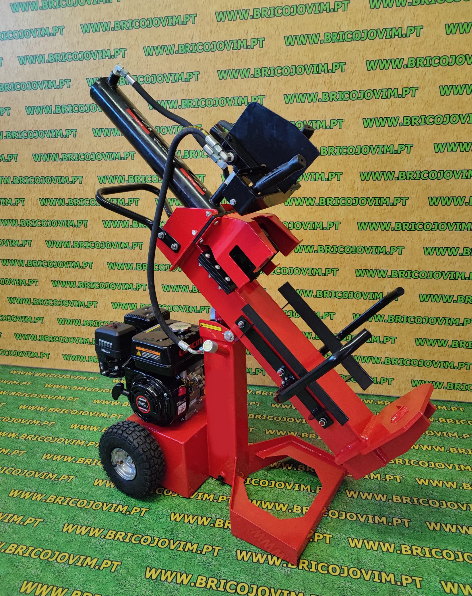Rachador de Lenha - 12 Toneladas - Motor Gasolina LONCIN - 3 Posições
