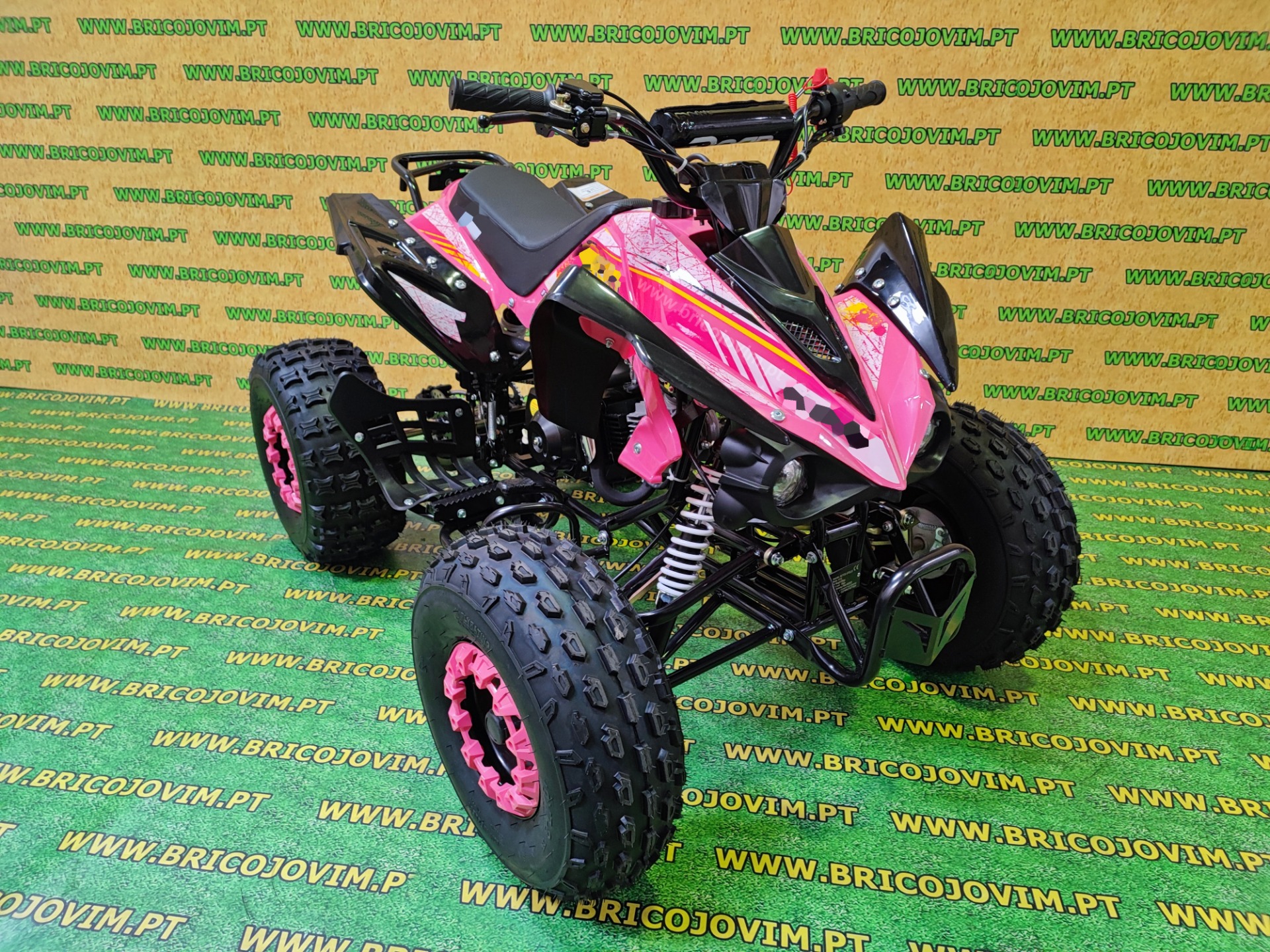 Moto 4 - Motor 110cc - Marcha Atrás - Jantes 8" - Moto Grande