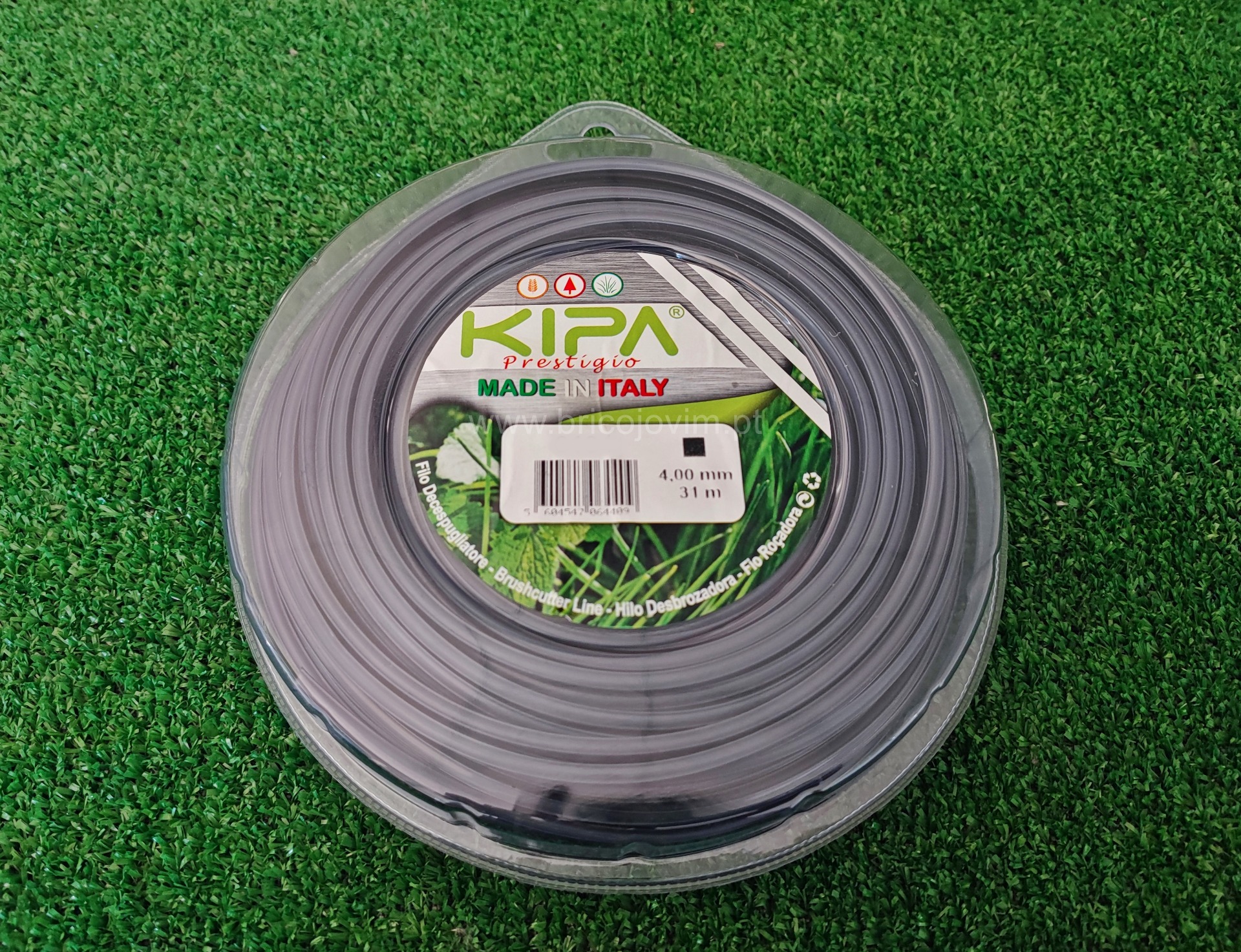 Bobine Fio Nylon Quadrado Donut - 32mt - 4 mm - Profissional