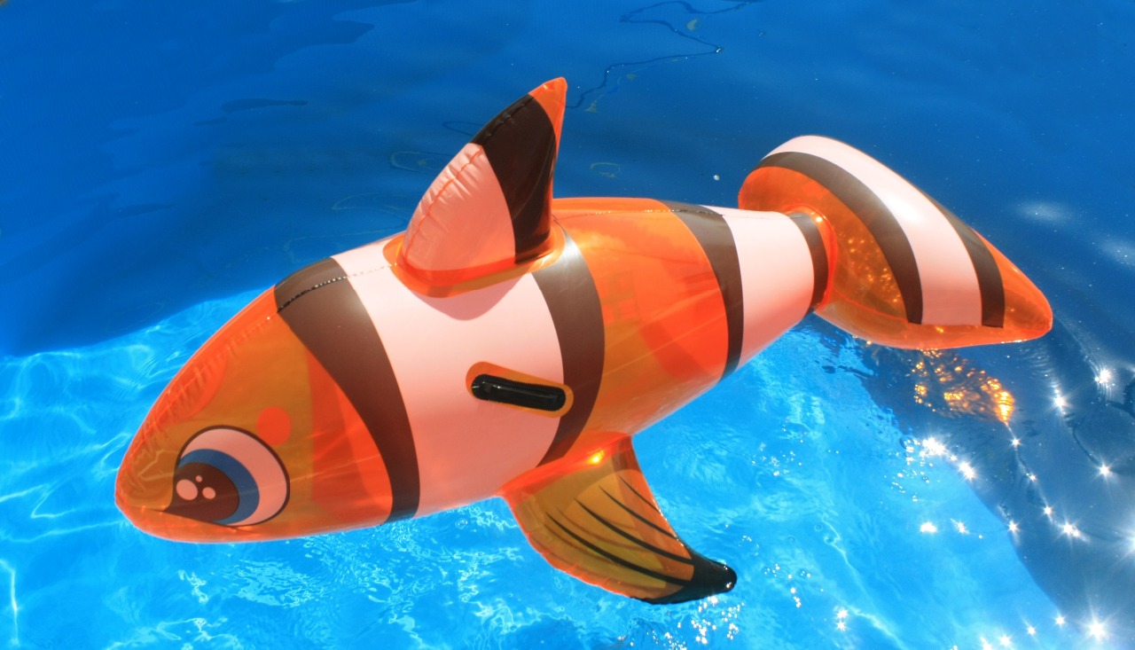 Peixe Palhaço Insuflável para Crianças +3