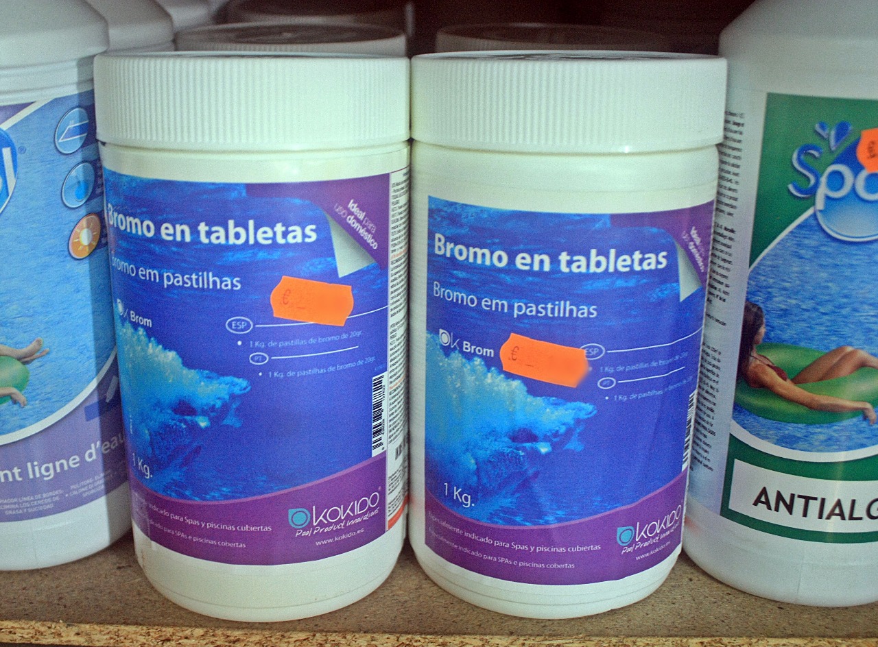Pastilhas de Bromo 20Grs - Embalagem 1Kg - Indicado para Spas