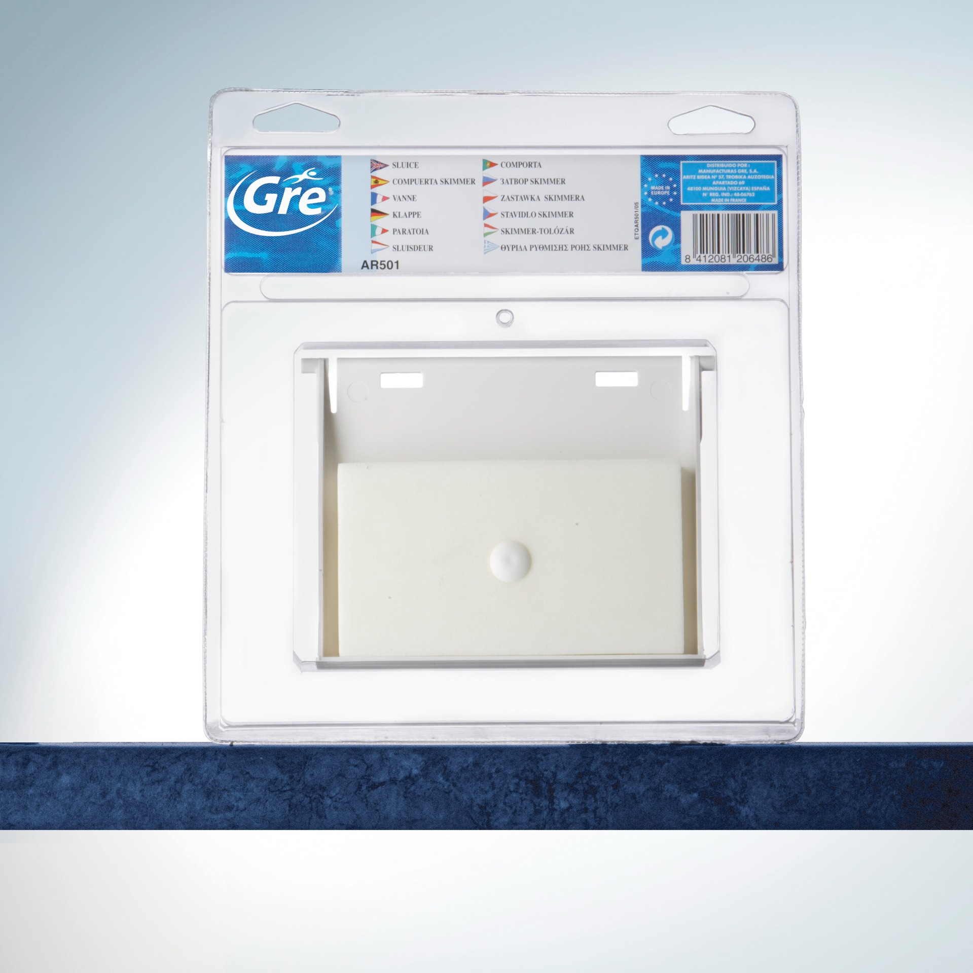 Comporta Skimmer Piscinas - GRE AR501