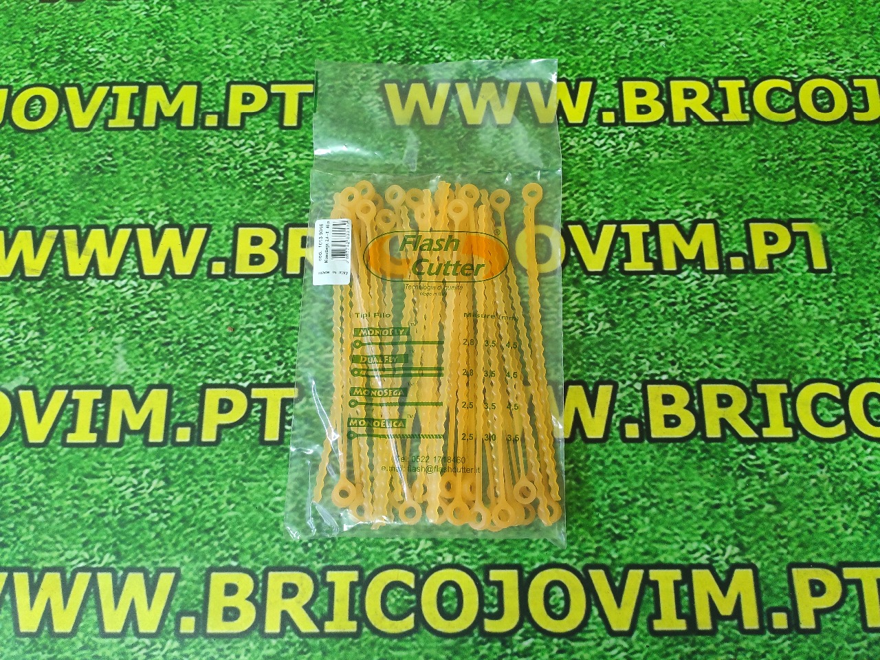 Pack 40 Fios MonoSega 2.4 mm - Fio Italiano - Muito Resistente - Flash Cutter
