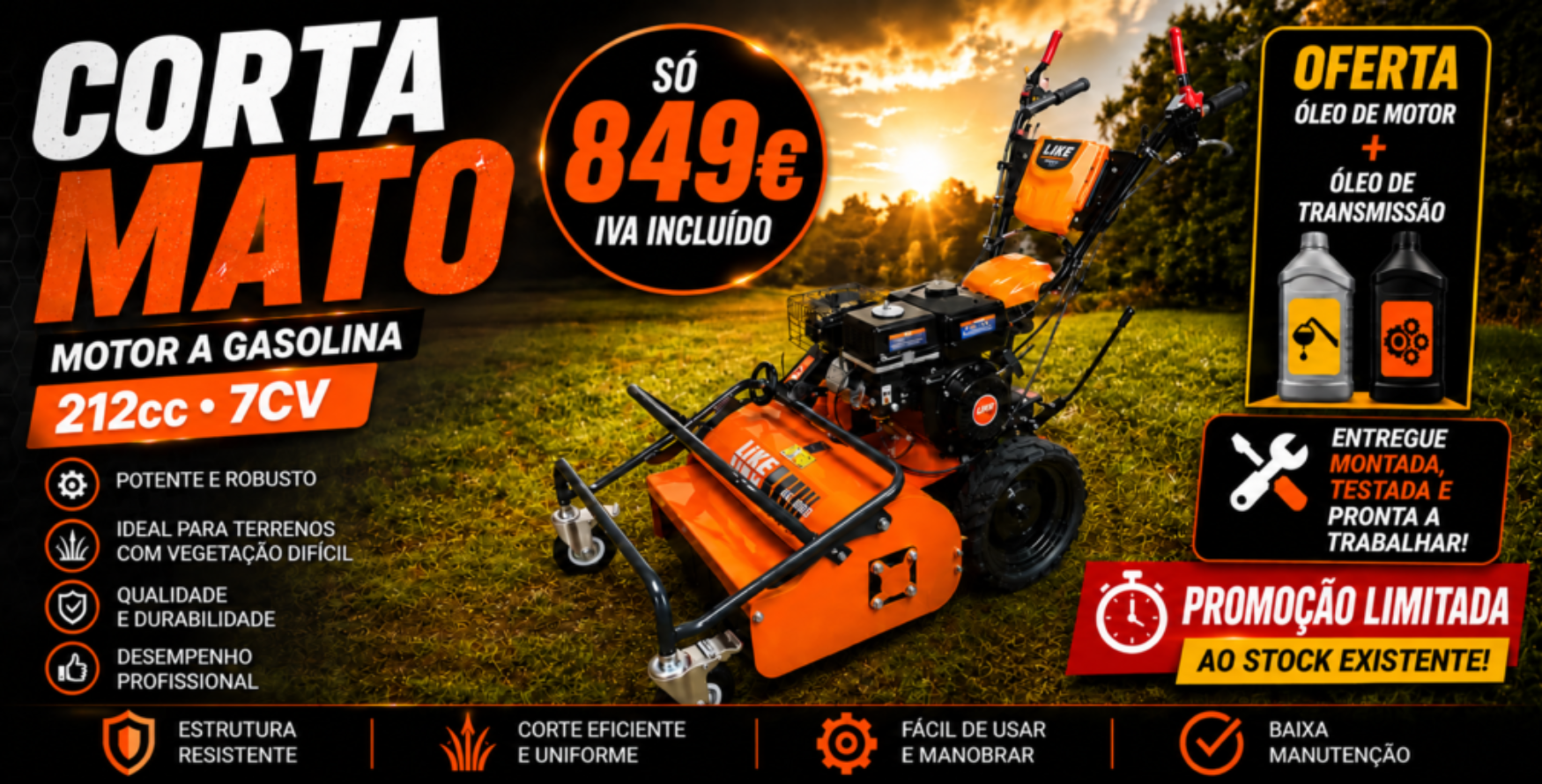 Corta Mato 849€