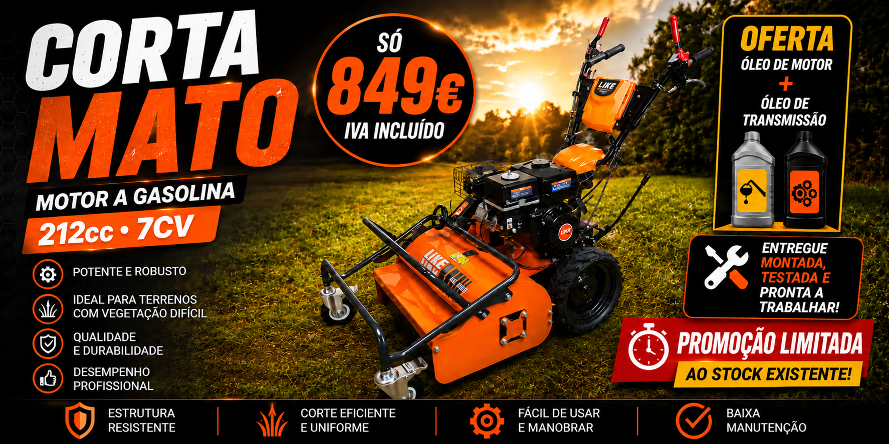 Corta Mato 849€