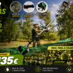 Varejador de Oliveiras de Gancho - Motor Gasolina 52cc - Barra Dividir a Meio